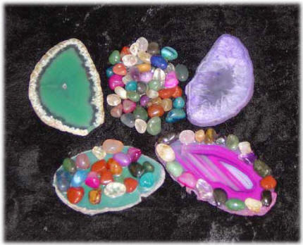 You can creaate great gemstone items at your Dinosaurs Rock Gems Rock Party